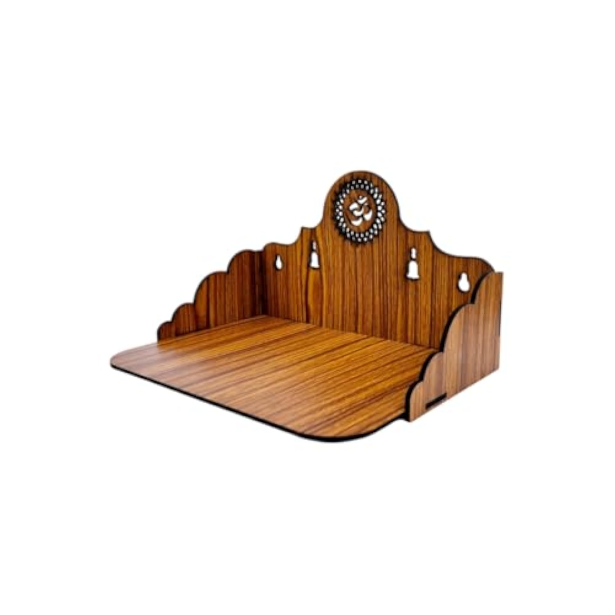 Wooden Temple for Home & Office, Wall Mounted