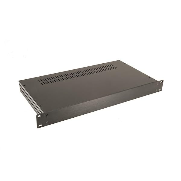 MODUSHOP | HIFI 2000: Slim Line 01/230 1 Unit Black / Silver Front 4mm