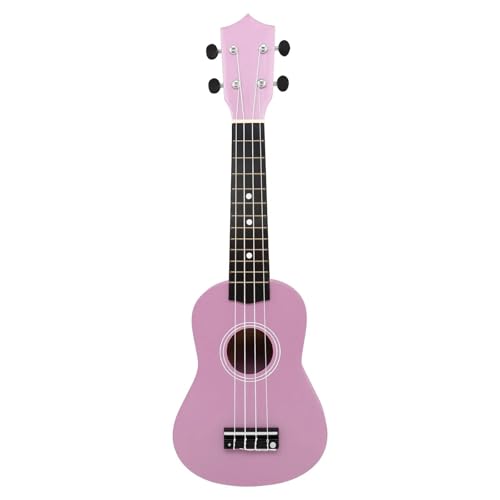 Ukulélé 21 pouces formation débutant mini guitare hawaïenne rose 4 cordes