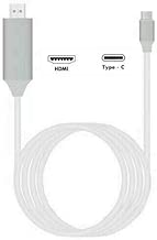 N4U OnlineA White Type C to HDMI HDTV TV Adapter Cable USB Cable For Samsung Galaxy A80 N4U OnlineA White Type C to HDMI HDTV TV Adapter Cable USB Cable For Samsung Galaxy A80