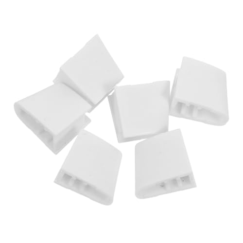 Anneome Perilla de Reemplazo para Interruptor de Atenuación de Luz, Plástico, Tamaño Pequeño, Paquete de 6 Unidades (3 Pares), Compatible con Reguladores, Control Deslizante