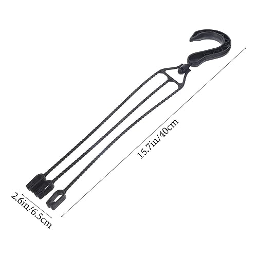 Lot de 5 chaînes de Suspension en Plastique pour Pots de Fleurs rotatives à 360° (Noir) – vue 8