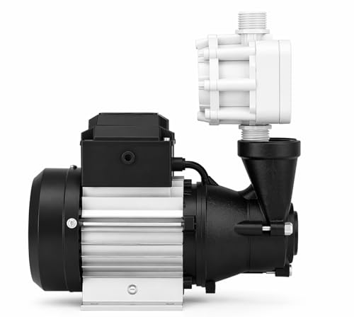 Image of Crompton 1HP High Pressure Booster Pump with Crompton Automatic Pressure Controller| Suitable for upto 2-3 Bathrooms| 2..4 Bar Max Pressure| 24 months Manufacturers Warranty of Pump.| New Launch