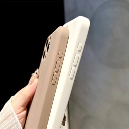 Coque iPhone 16 Pro Max antichoc silicone rose rouge étui ovale