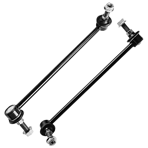 Image of Detroit Axle - Front End 10pc Suspension Kit for 2004-2009 Nissan Quest 2005 2006 2007 2008, 2 Lower Control Arms w /Ball Joints, 4 Inner & Outer Tie Rods, 2 Sway Bar Links, 2 Boots, Replacement