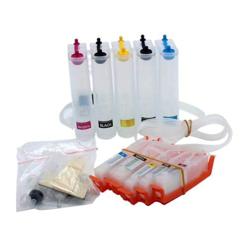 Cartouche CISS PGI-250 avec puces ARC pour impression continue MG6320 IX6820
