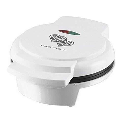 Preisvergleich Produktbild Emerio Waffelautomat, 5 Herzwaffeln, weiß, 900W