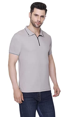 Image of Colors & Blends - Men's Activewear Zipper Polo