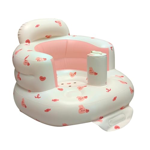 Chaise pour pour s'asseoir style lapin avec support d'assise et siège gonflable au sol bébé