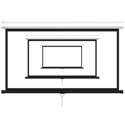 Pantalla de proyector manual 72 pulgadas 4:3