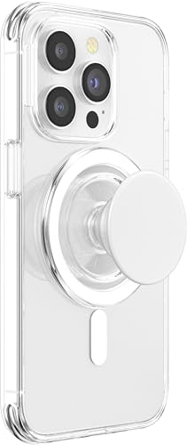 PopSockets Phone Grip with Expanding Kickstand - White PopSockets PopGrip for MagSafe