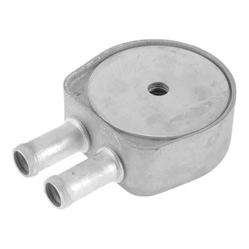 Partuto Engine Oil Cooler No.AG9G6A642BC - Transmission Oil Cooler - for Ford Focus III 2012-2019 Aluminum Alloy Silver Tone - 1 Pc