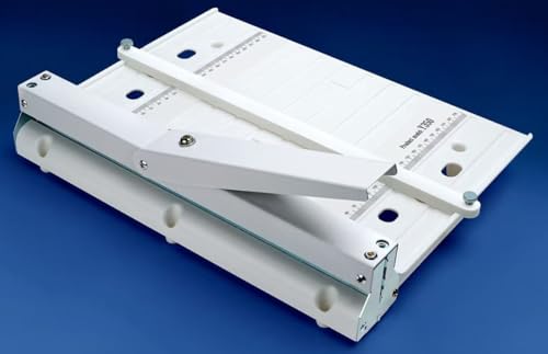 Máquina hendidora Manual de Alta Resistencia para Papel A4 y A3, Herramienta de Marcado de precisión con Base metálica, Dispositivo para encuadernación de Libros y Plegado de Tarjetas para Oficina.