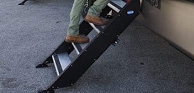 Mor/RYDE International Inc. STP-4-30-03H Fold Up Step 4 Step 30" Door