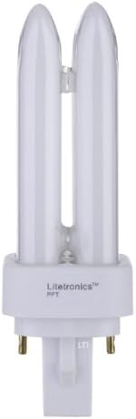 10 Pack 26 Watt T4 G24D-3 Base 2700K 10000 Hour Quad Tube Compact Fluorescent Lightbulb