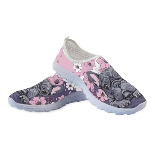 chaqlin Womens Ladies Walking Running Shoes Cute Print Slip On Lightweight Casual Tennis Sneakers Clothes Shoes