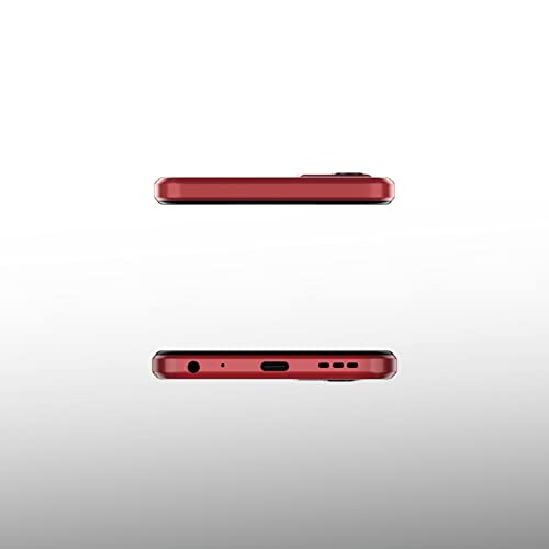 Image of Lava Blaze (Glass Red, 3GB RAM, 64GB Storage)| Premium Glass Back Design| 13 MP AI Triple Camera |Fingerprint Sensor| 5000 mAh Battery| Upto 6GB Expandable RAM