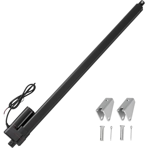 32 in stroke linear actuator 12V 440lbs with brackets