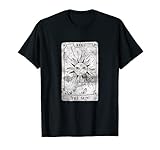 Tarot-Kartengrafik The Sun Witch Wicca Kawaii Goth Emo T-Shirt