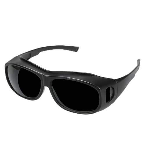 HARFINGTON Welding Safety Glasses IR Shade 10 PPE Protective Glasses Light-Proof Anti-Scratch Wrap-Around Lens Lightweight CE Certified Protective Welding Eyewear for Men Women Eye Protection
