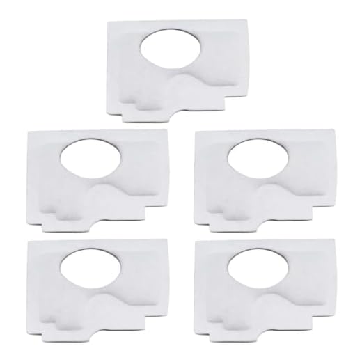 MCHNIC 5x Luftfilter für Stihl MS 170 2-Mix, MS 180 2-Mix Kettensäge Ersetzt 1130 141 1700