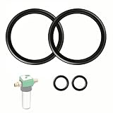 OstayOne 4 Stück Ersatz-Dichtungssatz Kompatibel mit Grünbeck Filter FS 1, FS 2 und FSD 1 1/4 - 2, 4 Stück O-Ringe Dichtungen (je 2 große und 2 kleine O-Ringe)