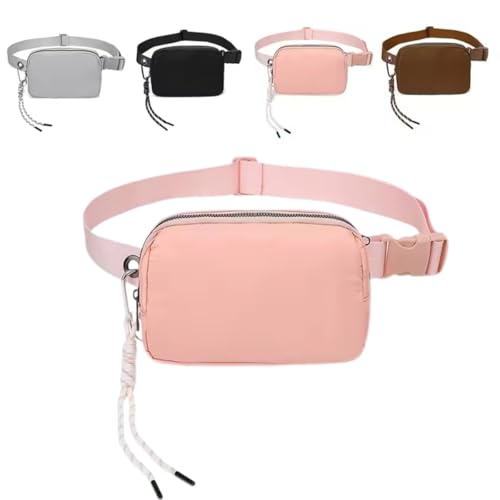 Crossbody Borse a tracolla per donna Borsa a con lunga Tracolla a cintura Pochette da con portafoglio incorporato Rosa
