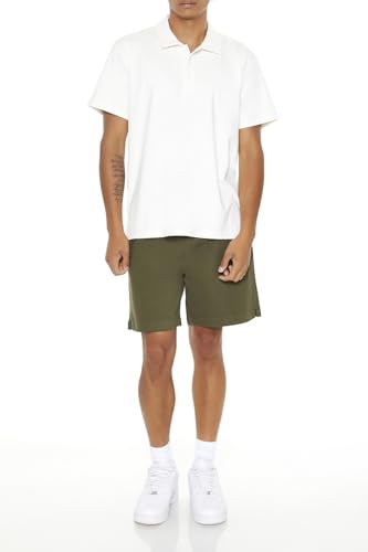 Forever 21 Men's Textured Polo Shirt2