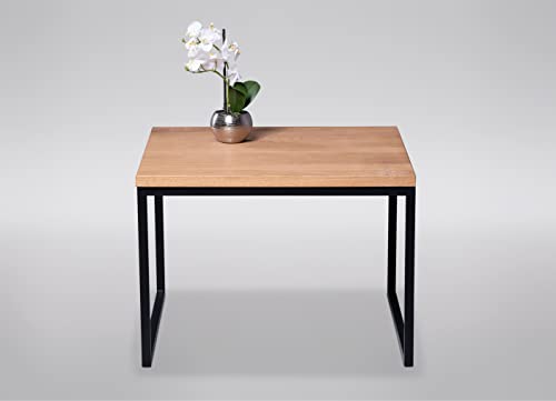 Table basse bois chêne sauvage massif M2 Kollektion Dublin 2