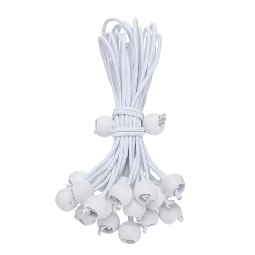 HARFINGTON 20Pcs Ball Bungee Cords 8