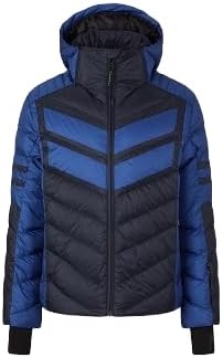 Bogner Brac-D Insulated, Waterproof Mens Ski Jacket - Blue Sport, US 42 EU 52