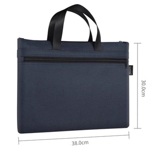 Business Meeting Materials Organiser Briefcase for Carrying Paper Files2