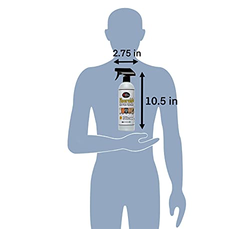 Flooraid 2 Pack & 2 Free Microfiber Cloths - Multi-Surface Floor Cleaner Liquid – Vinyl, Ceramic Tile, Stone, Laminate & Hardwood Floor Cleaner – Biodegradable, Eco Cleaning Product (48 Oz) #TOP3