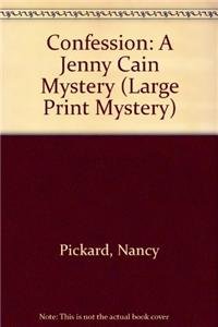 Confession: A Jenny Cain Mystery [Large Print] 0786203447 Book Cover