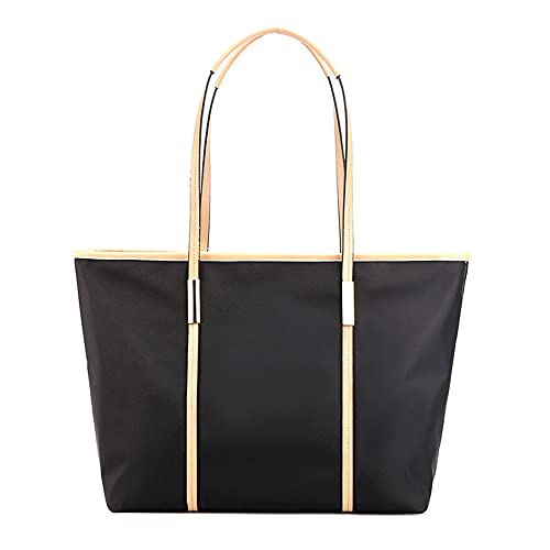 Sac à main imperméable en Oxford noir doté d'une grande capacité de rangement