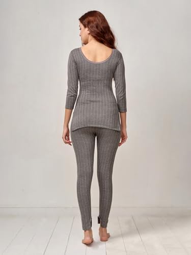 Lux Inferno Ladies 3/4 Thermal Top and Lower Set - Image 2