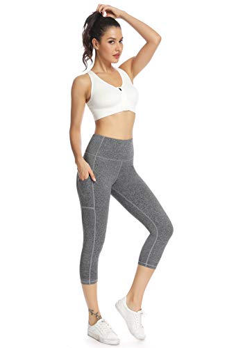 image for Olacia Womens High Waisted Leggings with Pockets Yoga Pants Workout Le