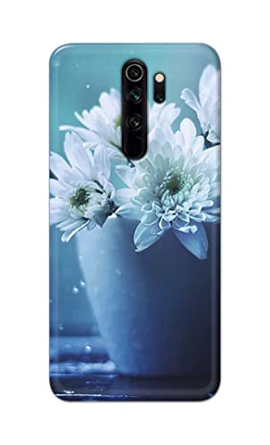 Image of PRINTFIDAA Flowers in The Glass On The Table Printed Designer Hard Back Case Cover for Xiaomi Redmi Note 8 Pro -(RP) MVN1002