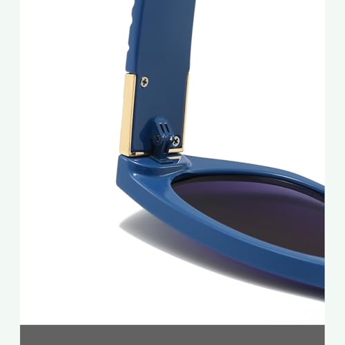 Lunettes de soleil rétro légères qui révèlent le visage sans marquer le nez - 6