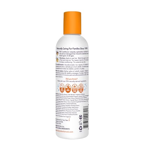 Fairy Tales Swimmer Conditioner for Kids - 8 oz | Made with Natural Ingredients in the USA | Replenish and Restore from Chlorine and Salt Damage | No Parabens, Sulfates, or Synthetic Dyes