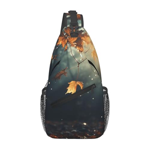 Mochila Bandolera Pequeña para Senderismo Unisex Negra miniatura 2