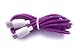 Xcivi USB Charger Cable Cord for Fuhu Tablets Nabi DreamTab, nabi 2S, nabi Jr., Jr. S, XD, Elev-8, 6 FT/2m (Purple)