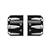 HDBUBALUS Front Axle Nut Cover Axle Caps Set Fit for Harley Sportster XL 1200 Dyna Softail Fat Boy Touring Street Road Electra Tri Glide 2 pcs Black