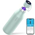 vsitoo Self-Cleaning Smart Water Bottle, Vacuum Stainless Steel Insulated Water Bottle with Handle Double-wall, Keep Drink Hot or Cold, Leak Proof, Standard Metal Canteen for Gym and Outdoor, 33 oz