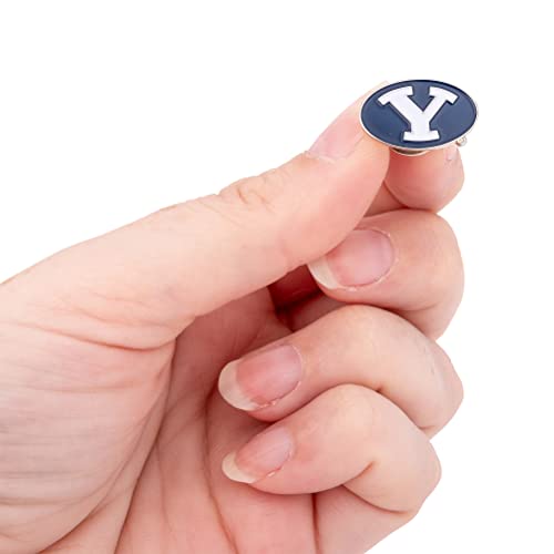 Image of Desert Cactus Brigham Young University Lapel Pin BYU Cougars Made of Metal for Formal Wear, Bag and Hat Jewelry, and Tie Tack