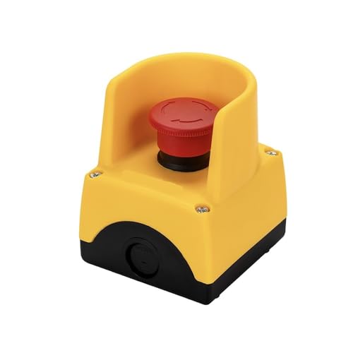 Interrupteur arrêt urgence étanche HKS35-JBOE174 bouton rotatif