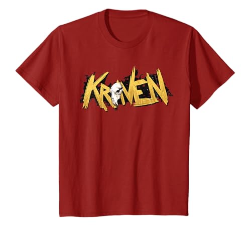 マーベル スパイダーマン2 プレイステーションゲーム クレイヴン・ザ・ハンター ロゴ Kraven Tシャツ