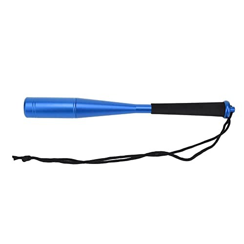 Martillo de pesca, herramienta de golpe, bate de pesca de aleación de aluminio con mango suave, ideal para golpear palitos de pescado, accesorios y rojo opcionales (azul)