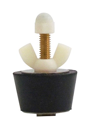 Rubber Plug With Valve For 1-1/2 Inch Pipe, With Blow Thru Valve #TOP16
