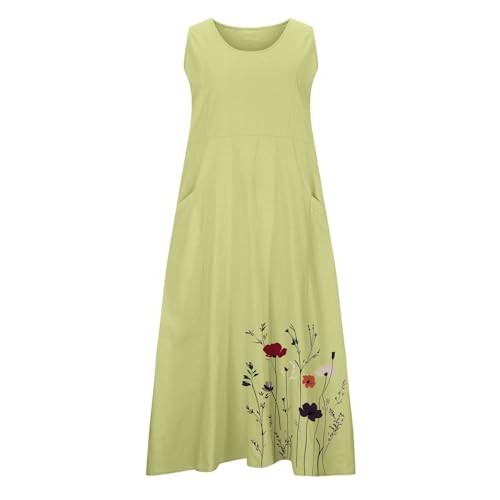 Robe d'été longue et ample pour rester fraîche en vacances